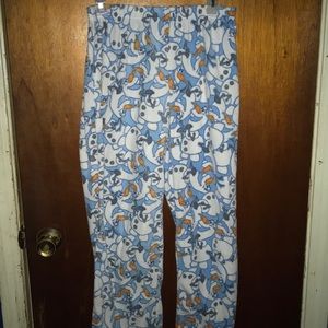 Disney Frozen pajama pants  size medium